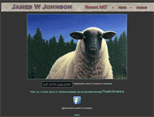 Tablet Screenshot of jameswjohnson.com